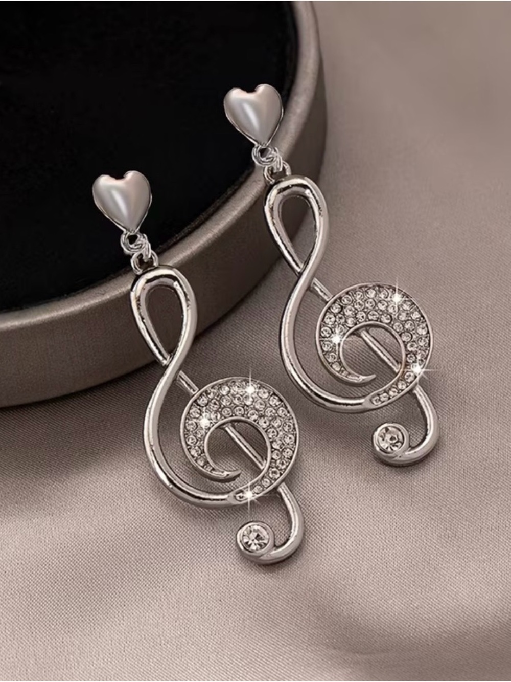 Music Theme Dangle Earring - Pick 1 (buy now) - Picture 7 of 11
